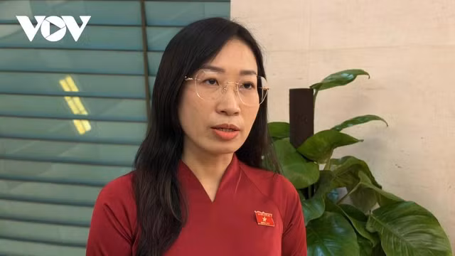 Đại biểu Hoàng Thị Thanh Thúy – Phó trưởng Đoàn ĐBQH tỉnh Tây Ninh