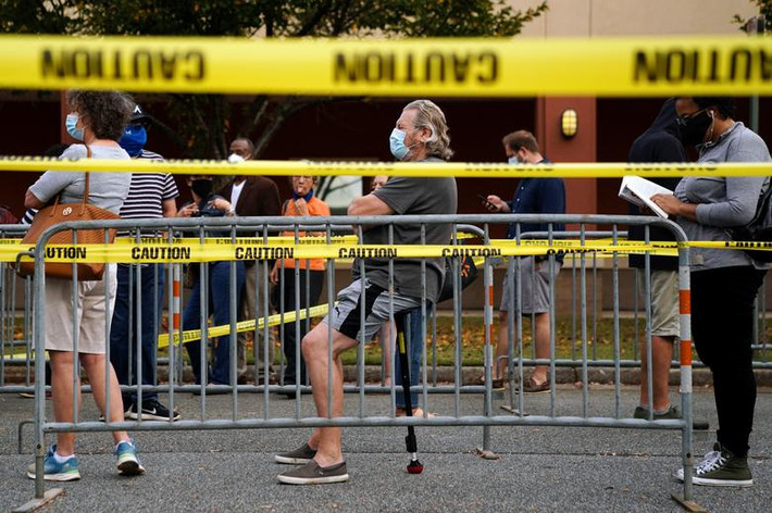 Cuộc bầu cử tổng thống Mỹ năm nay diễn ra trong bối cảnh dịch COVID-19 vẫn "hoành hành". 