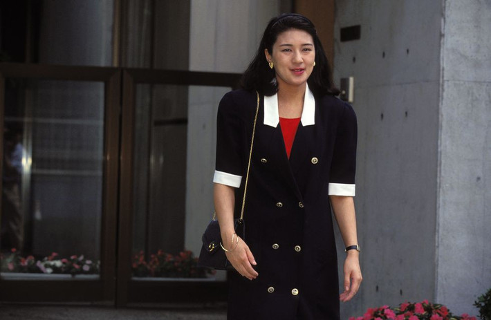 Một bức hình khác về Hoàng hậu Masako.