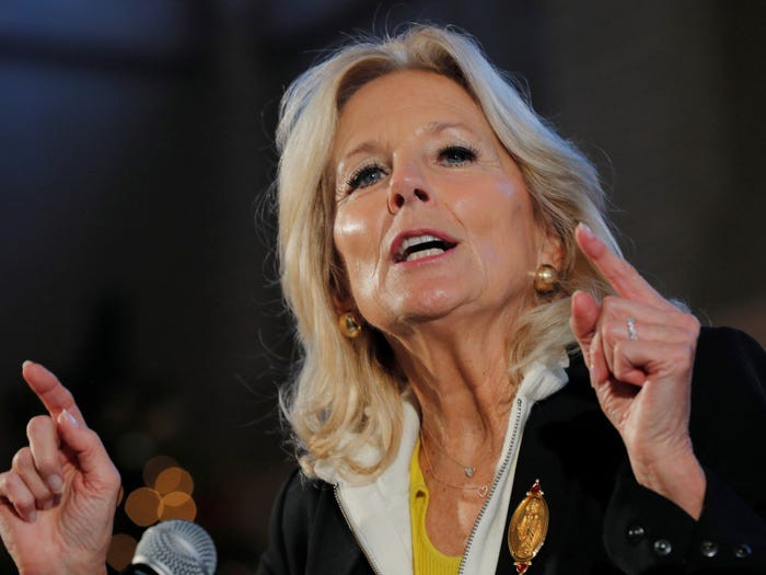 Trong khoảng thời gian làm Đệ nhị phu nhân Mỹ (2009-2017), bà Jill Biden vẫn tiếp tục giảng dạy tại một trường đại học cộng đồng. Ảnh: Reuters.