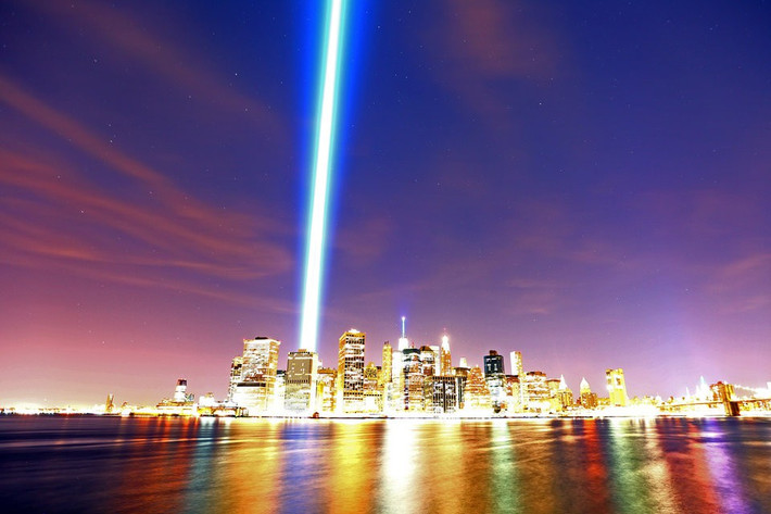 Hình ảnh New York 15 năm sau vụ khủng bố kinh hoàng 11/9. Ảnh: Getty.