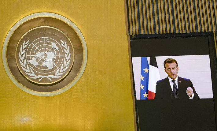 Tổng thống Pháp Emmanuel Macron.