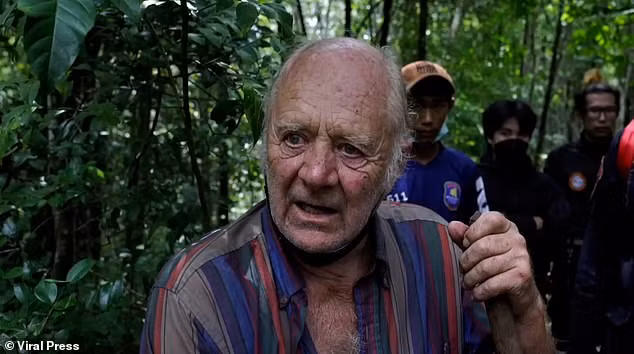 Daily Mail đưa tin, Leonard Barry Weller, 72 tuổi, là nhân vật chính trong câu chuyện cụ ông sống sót sau 3 ngày lạc trong rừng rậm ở Thái Lan. (Nguồn ảnh: Daily Mail) 