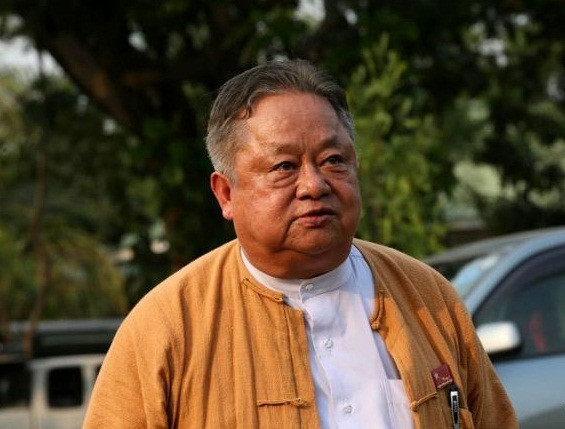 "Ông Win Htein đã bị bắt giữ lúc nửa đêm khi đang ở nhà con gái", Kyi Toe, nhân viên báo chí của Đảng Liên minh Quốc gia vì Dân chủ Myanmar (NLD) cầm quyền, cho biết. Ảnh: MZ.