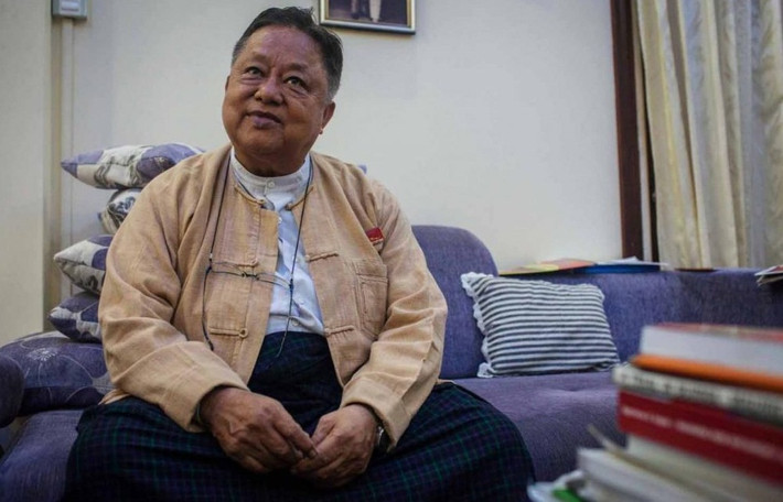 Win Htein là ủy viên Ủy ban Chấp hành Trung ương Đảng NLD, đồng thời là người phát ngôn của cơ quan này. Ảnh: FM.