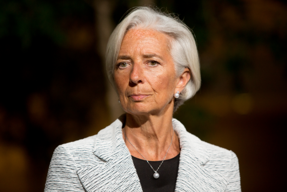 Bà Christine Lagarde, sinh năm 1956, là một chính trị gia từng nắm giữ nhiều chức vụ quan trọng trong chính phủ Pháp. Bà cũng từng là Tổng Giám đốc Quỹ Tiền tệ Quốc tế (IMF). Ảnh: Time.