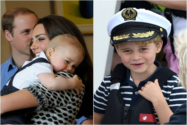 Hoàng tử nhí George hiện xếp ở vị trí thứ ba trong danh sách thừa kế Ngai vàng Anh.