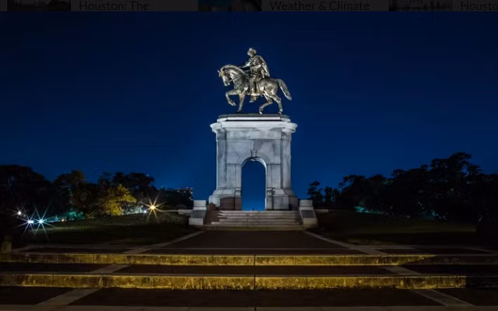 Tên của thành phố Houston được hai anh em nhà Allen đặt theo tên của Tướng Sam Houston. Ảnh: Getty.