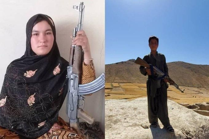"Sức mạnh của một cô gái Afghanistan", Fazila Alizada, một cư dân mạng, viết. Ảnh: ED.
