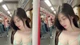Ăn vận quá hở trên tàu điện, nàng hot girl lại trở thành tâm điểm chỉ trích