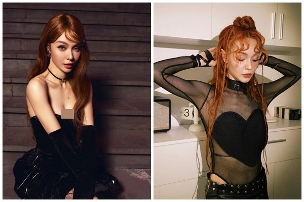 “Bông hồng lai” Mlee gợi cảm, cuốn hút với váy áo táo bạo