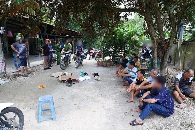 An Giang: Bắt 8 đối tượng liên quan tụ điểm đá gà ăn tiền