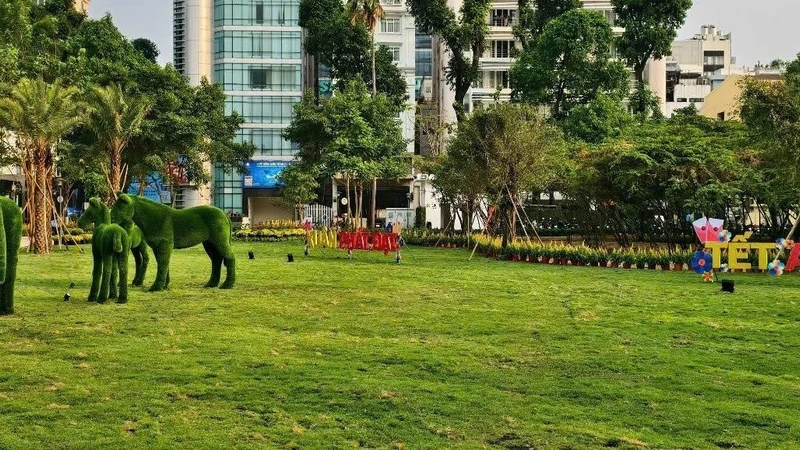 TP HCM: Bàn giao công viên tại Nhà thi đấu Phan Đình Phùng phục vụ người dân