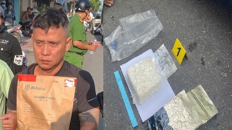 Vận chuyển trái phép ma túy đá, một người bị bắt giữ tại An Giang