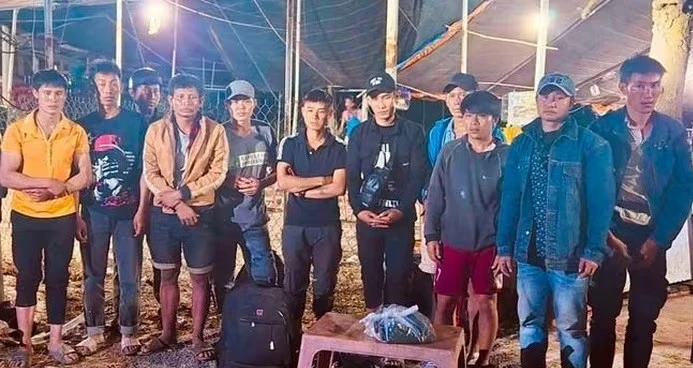 Phát hiện 13 người nhập cảnh trái phép từ Campuchia vào Tây Ninh