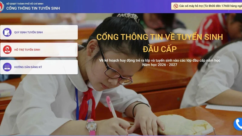 TP HCM: Các mốc thời gian và quy định tuyển sinh đầu cấp năm học 2026-2027