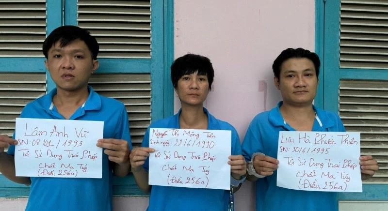 TPHCM khởi tố 3 bị can tái sử dụng trái phép chất ma túy sau cai nghiện