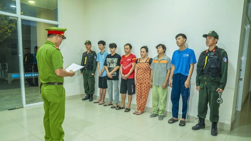 TP HCM: Khởi tố 6 đối tượng về hành vi tổ chức sử dụng trái phép chất ma túy 