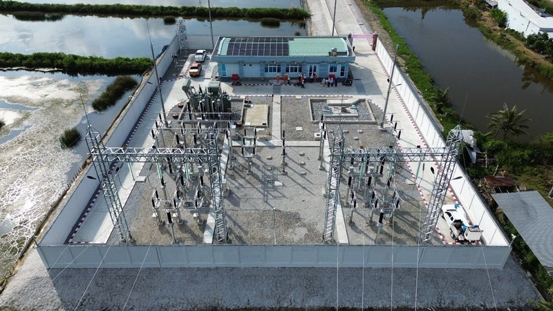 Cà Mau khánh thành Trạm biến áp 110 kV Thới Bình