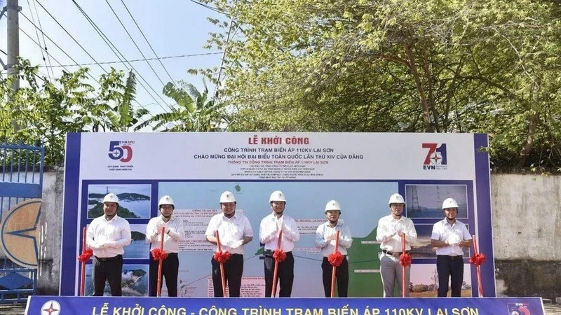 An Giang: Khởi công trạm biến áp 110kV Lại Sơn tại đặc khu Kiên Hải