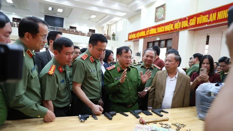 Công an thông tin về vụ bắt nhóm cướp ngân hàng tại Gia Lai