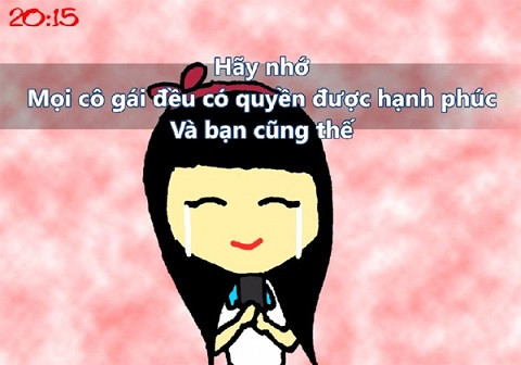 Sau khi nhận được tin nhắn từ bạn bè, Tâm cảm thấy hạnh phúc và luôn tin về quyền được hạnh phúc của mình. Đây cũng chính là thông điệp của clip: "Bất cứ cô gái nào cũng có quyền hạnh phúc, kể cả những cô gái chuyển giới chưa được xã hội công nhận". 
