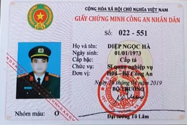 Giả danh phó Cục trưởng của Bộ Công an vào trụ sở công an huyện 'chém gió' - Hình 2 Gia danh pho Cuc truong cua Bo Cong an vao tru so cong an huyen 'chem gio'-Hinh-2