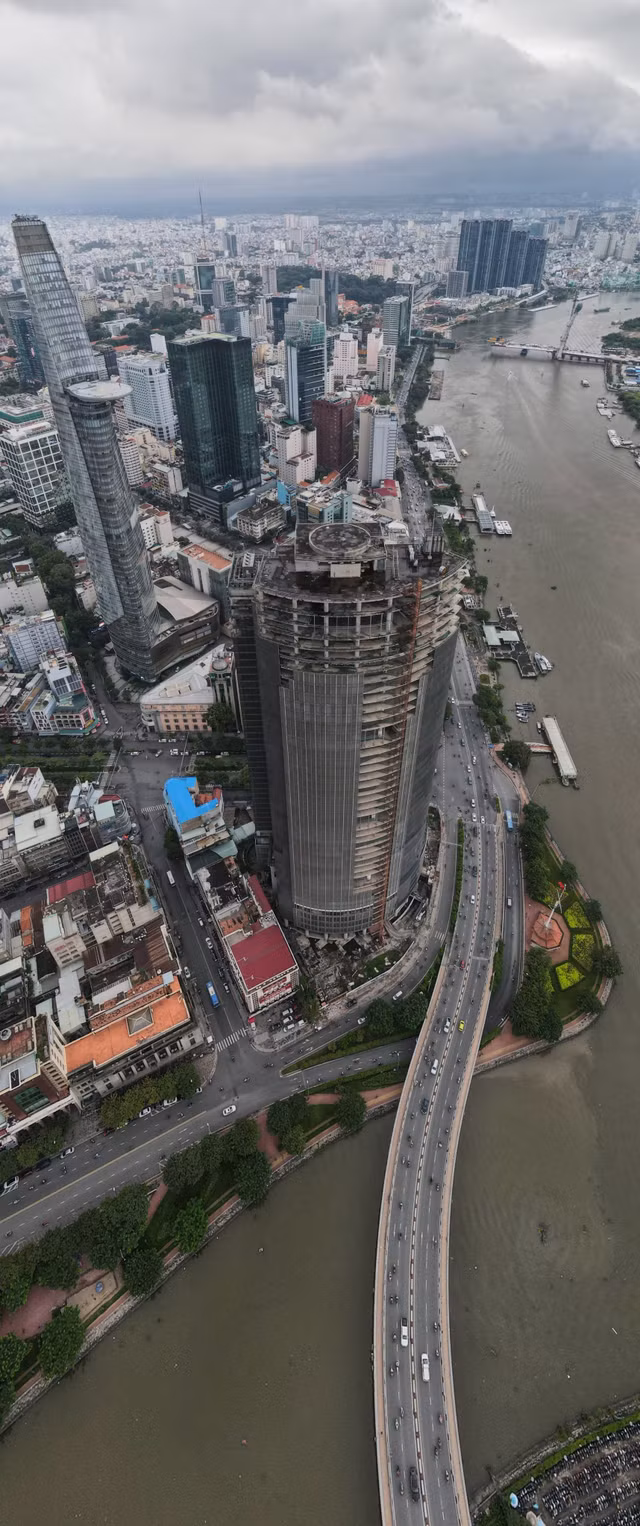 Can canh du an Saigon One Tower 'dap chieu' hon 10 nam dang duoc thi cong tro lai-Hinh-10