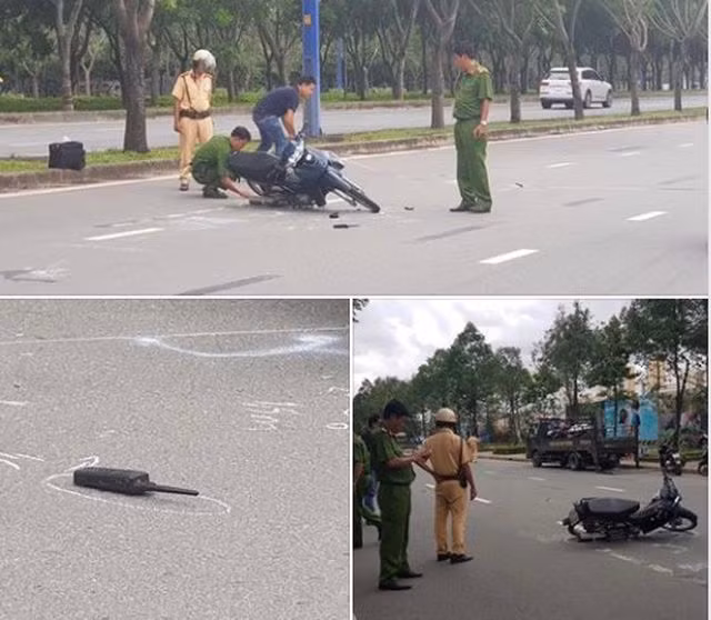 Người đàn ông chạy môtô 400 phân khối chết trên đại lộ ở Sài Gòn - Hình 5 Nguoi dan ong chay moto 400 phan khoi chet tren dai lo o Sai Gon-Hinh-5