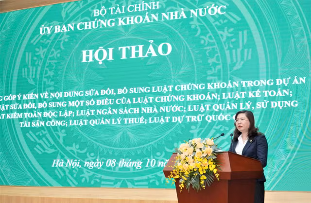 Sửa Luật Chứng khoán hướng đến mục tiêu nâng hạng thị trường Sua Luat Chung khoan huong den muc tieu nang hang thi truong