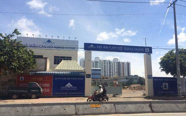 Chưa nghiệm thu đã đưa dân vào ở, chủ đầu tư dự án Topaz Home bị phạt gần 300 triệu đồng Chua nghiem thu da dua dan vao o, chu dau tu du an Topaz Home bi phat gan 300 trieu dong