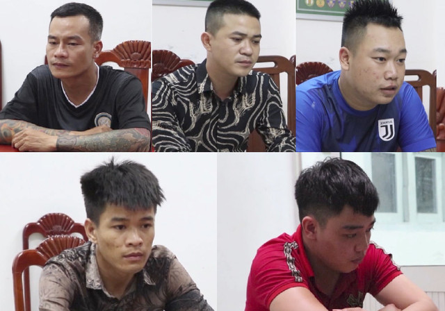 Bắt 5 đối tượng từ miền Bắc vào miền Tây hành nghề cho vay cầm gậy đánh người Bat 5 doi tuong tu mien Bac vao mien Tay hanh nghe cho vay cam gay danh nguoi