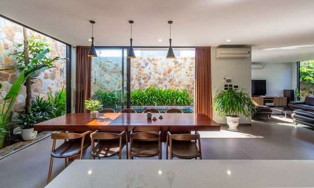 Can canh ve dep me hon cua ngoi nha 3 tang dan xen khu vuon xanh muot-Hinh-4