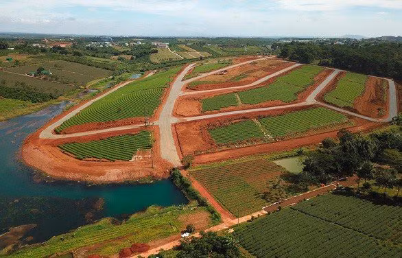 Lam Dong kiem tra loat khu dat phan lo ban nen gan mac du an bat dong san