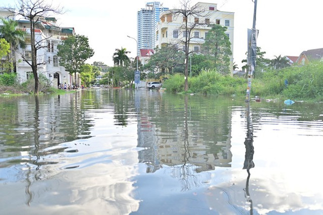 Can canh hang tram can biet thu trieu do ngap trong nuoc o Quang Ninh-Hinh-7