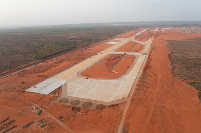 Cận cảnh dự án sân bay Phan Thiết nhiều lần gây sốt đất Can canh du an san bay Phan Thiet nhieu lan gay sot dat