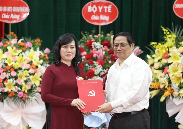 Bí thư Tỉnh uỷ Bắc Ninh Đào Hồng Lan giữ chức quyền Bộ trưởng Y tế Bi thu Tinh uy Bac Ninh Dao Hong Lan giu chuc quyen Bo truong Y te