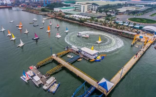 Hang loat sai pham tai Ben thuyen Vung Tau Marina