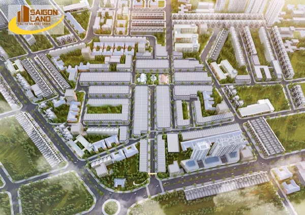 Thong tin moi nhat du an tung dinh lum xum Khu nha o Sai Gon Land 2