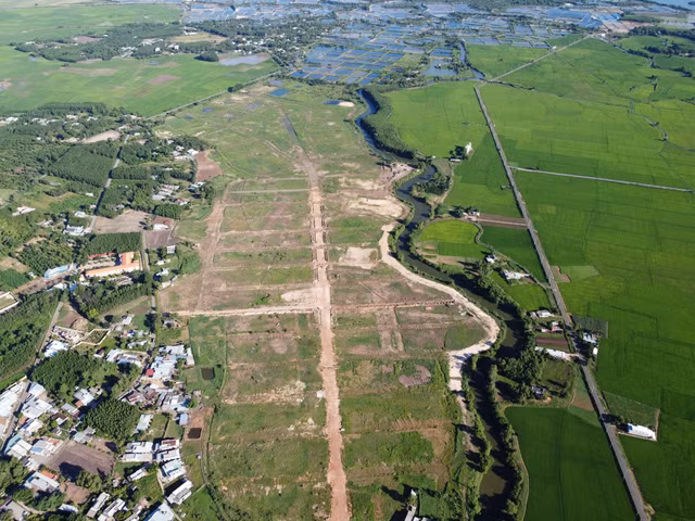 Ba Ria - Vung Tau: Ra soat phan lo tach thua, lam duong giao thong tren dat nong nghiep