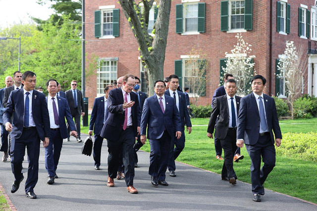 Hai giờ của Thủ tướng Phạm Minh Chính tại Đại học Harvard Hai gio cua Thu tuong Pham Minh Chinh tai Dai hoc Harvard