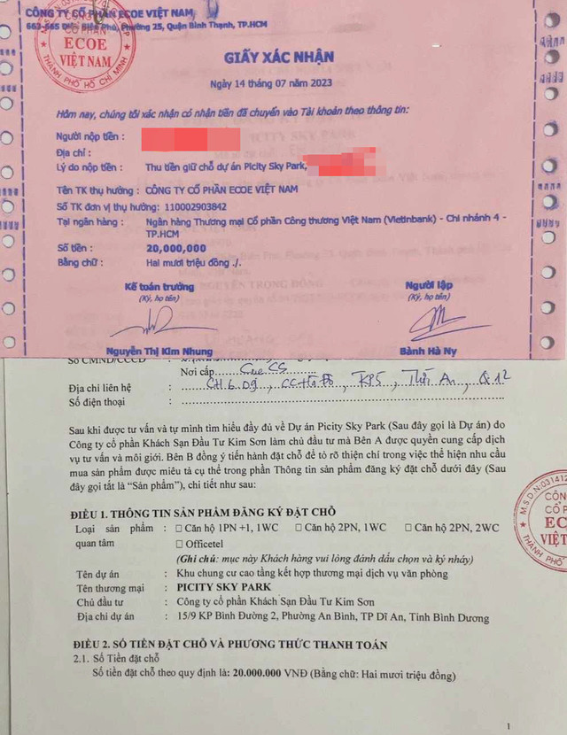 Bình Dương: Dự án Picity Sky Park huy động vốn khi chưa đủ điều kiện? - Hình 2 Binh Duong: Du an Picity Sky Park huy dong von khi chua du dieu kien?-Hinh-2
