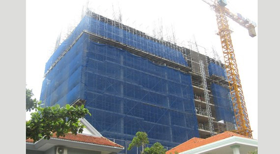 Xây dựng công trình không phép, DIC Corp bị phạt gần 1 tỷ Xay dung cong trinh khong phep, DIC Corp bi phat gan 1 ty