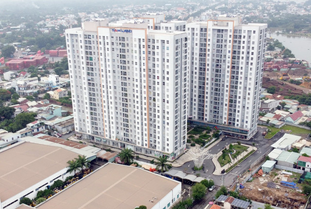 Cư dân chung cư Samsora Riverside phản đối chủ đầu tư tăng phí quản lý Cu dan chung cu Samsora Riverside phan doi chu dau tu tang phi quan ly