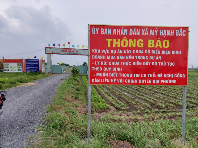 Long An: Nhiều dự án bất động sản bị chấm dứt hoạt động Long An: Nhieu du an bat dong san bi cham dut hoat dong