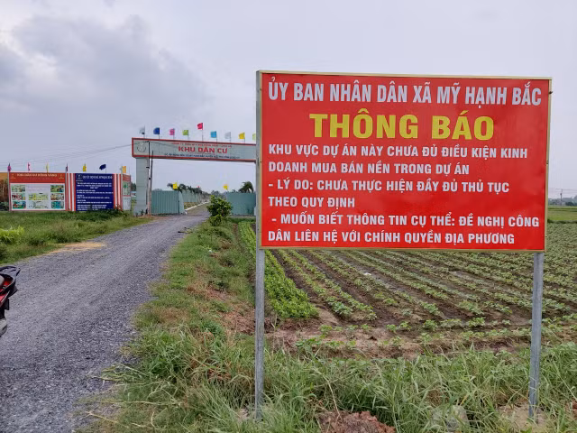 Long An: Nhieu du an bat dong san bi cham dut hoat dong