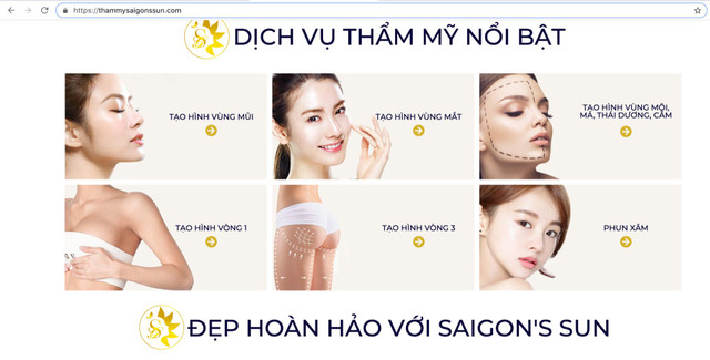 Trung tâm phẫu thuật thẩm mỹ Saigon’sun có được phép nâng ngực như quảng cáo? Trung tam phau thuat tham my Saigon’sun co duoc phep nang nguc nhu quang cao?