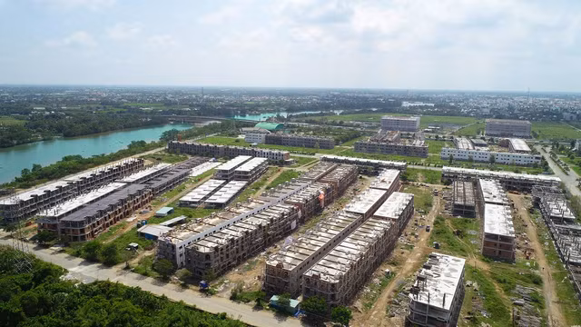 Nhieu du an o Long An khong danh quy dat cho nha o xa hoi