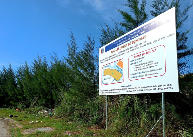 Ba doanh nghiệp trúng đấu giá các khu đất xây bệnh viện, trường học ở Đà Nẵng Ba doanh nghiep trung dau gia cac khu dat xay benh vien, truong hoc o Da Nang