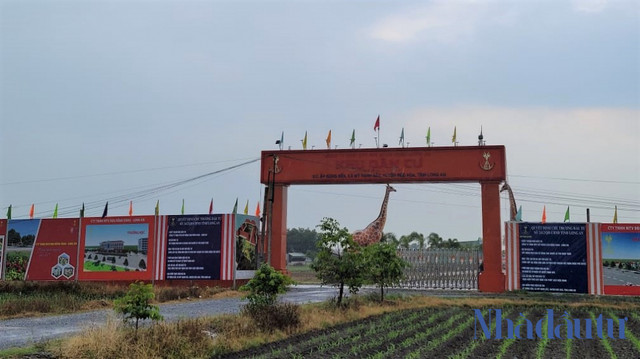 Điệp khúc 'con voi chui lọt lỗ kim' tại thị trường bất động sản Long An Diep khuc 'con voi chui lot lo kim' tai thi truong bat dong san Long An